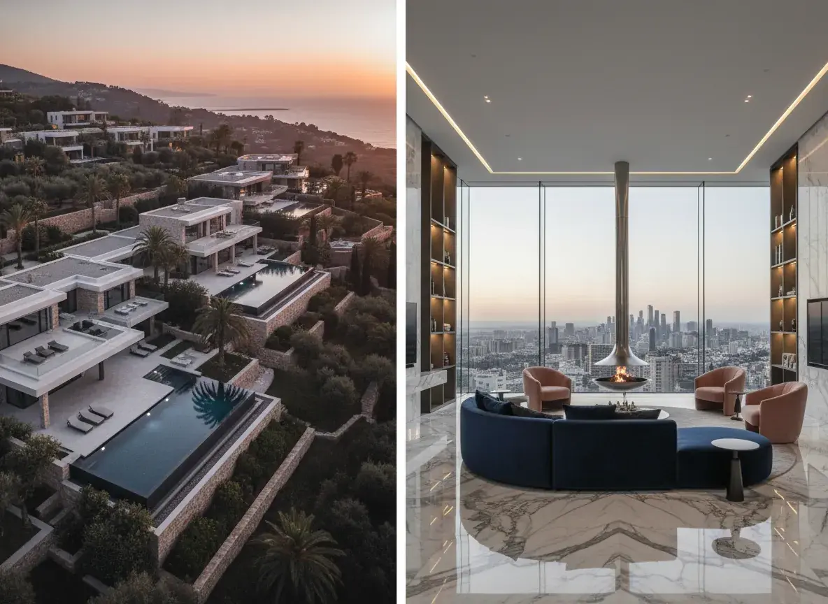 Luxury property exterior